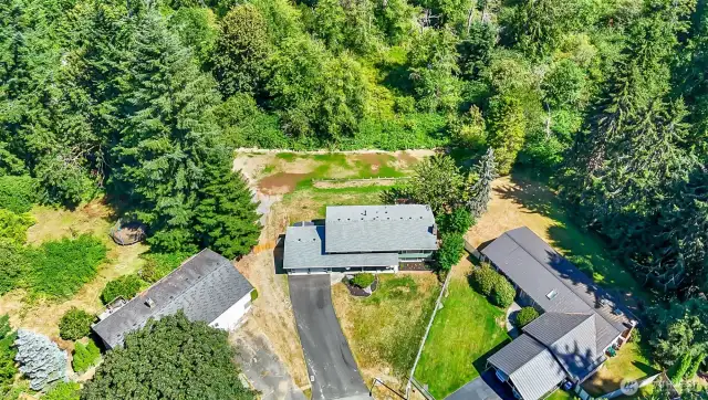 Private Pie Shaped Lot~Cul~de~Sac Location~Green Belt Back Drop~New Hydroseed Shows Promise of New Grass to Come~.36 Acres to Call Home~