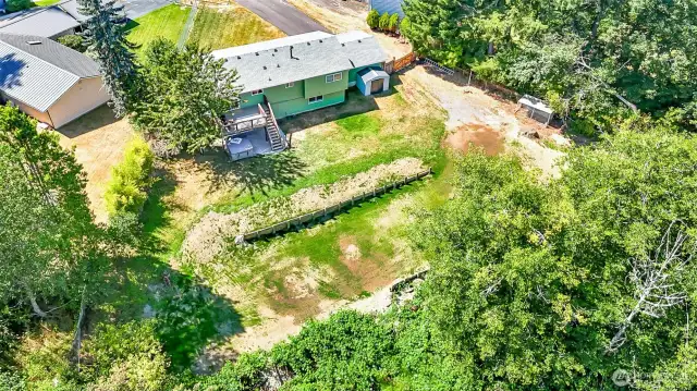 When a Postage Stamp Sized Lot is not on your Lifestyle List~Spacious Blank Slate Back Yard with Greenbelt Privacy~New Grass Quickly taking Hold~Bring it~Build it~Swimming Pool~Shop~Greenhouse~Garage~