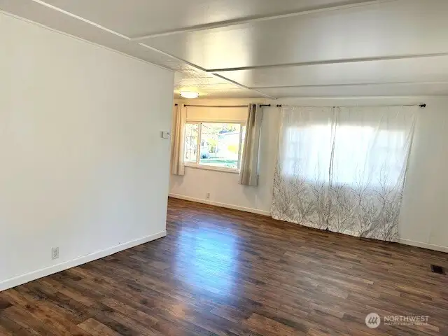 Living room into Dining