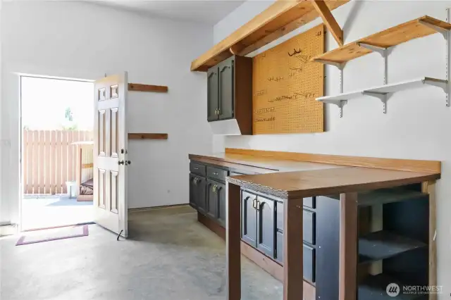 Garage workshop