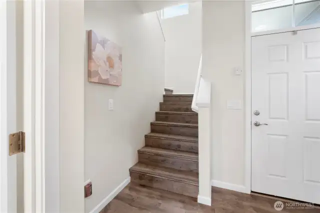 Remodeled LVP Staircase!