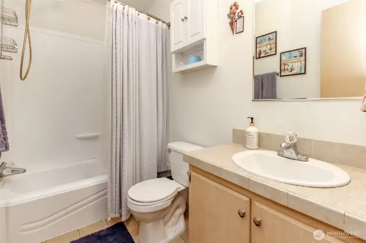 Hallway full bathroom