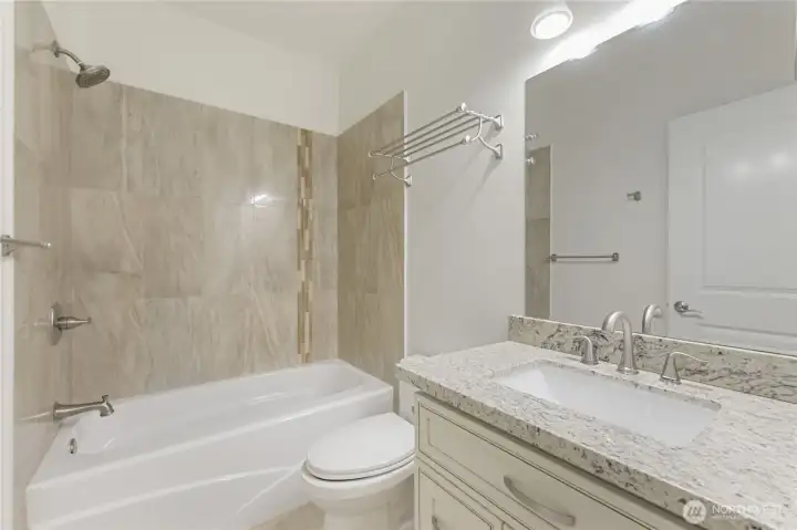 Hall Bathroom on the upper level