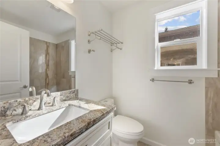 Hall Bathroom on the upper level