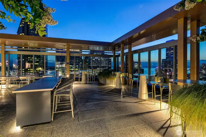 out door grilling with a view