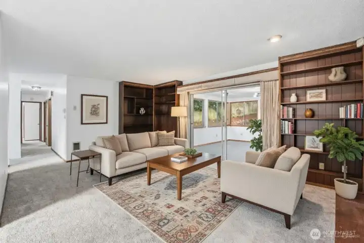Some listing photos have been virtually staged to help provide a visual representation of the property’s potential. Furnishings and décor shown are digital renderings and may not reflect the current condition of the home.