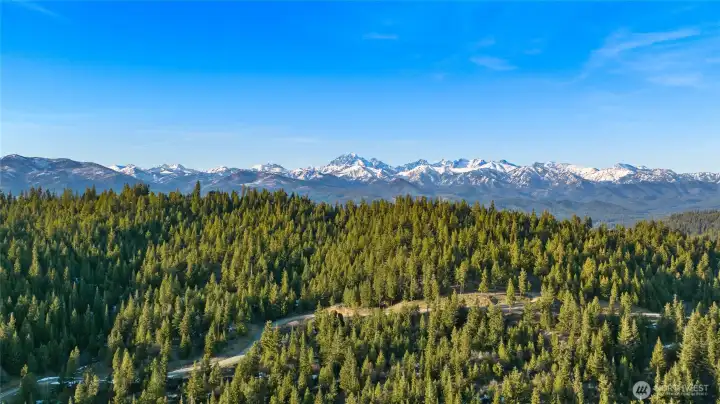 Cascades in the background.