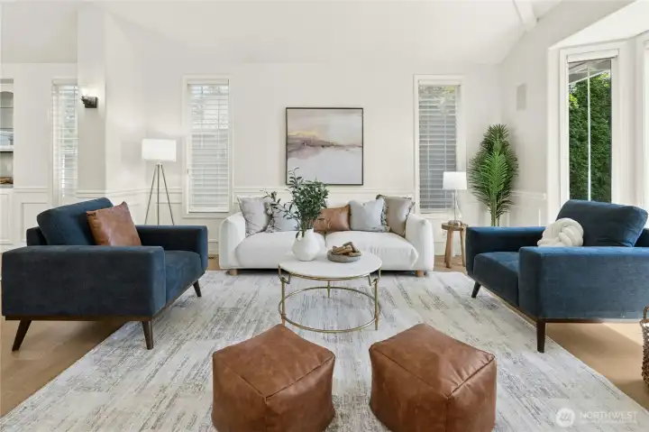 Spacious living areas designed for entertaining on any scale