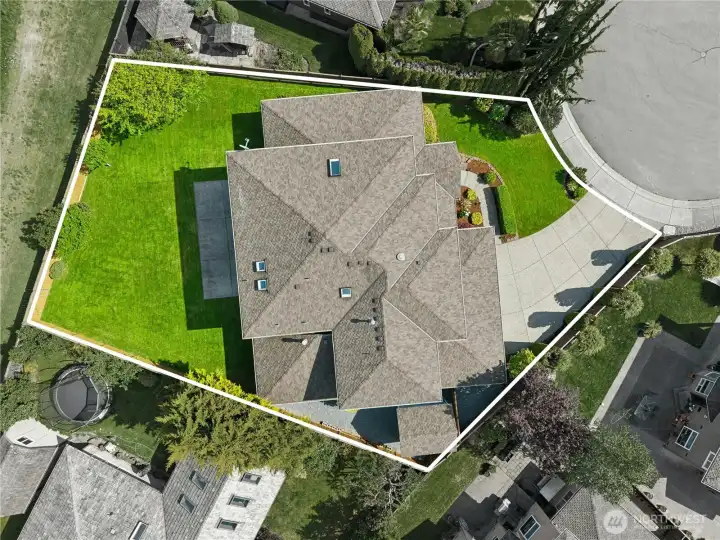 LARGE lot with tons of privacy