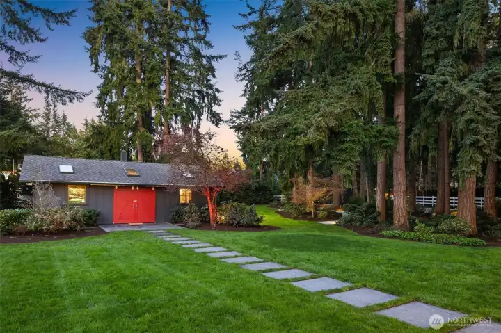 Equestrian-Friendly location with nearby boarding and direct access to Bridle Trails State Park.