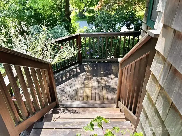 More of the deck.