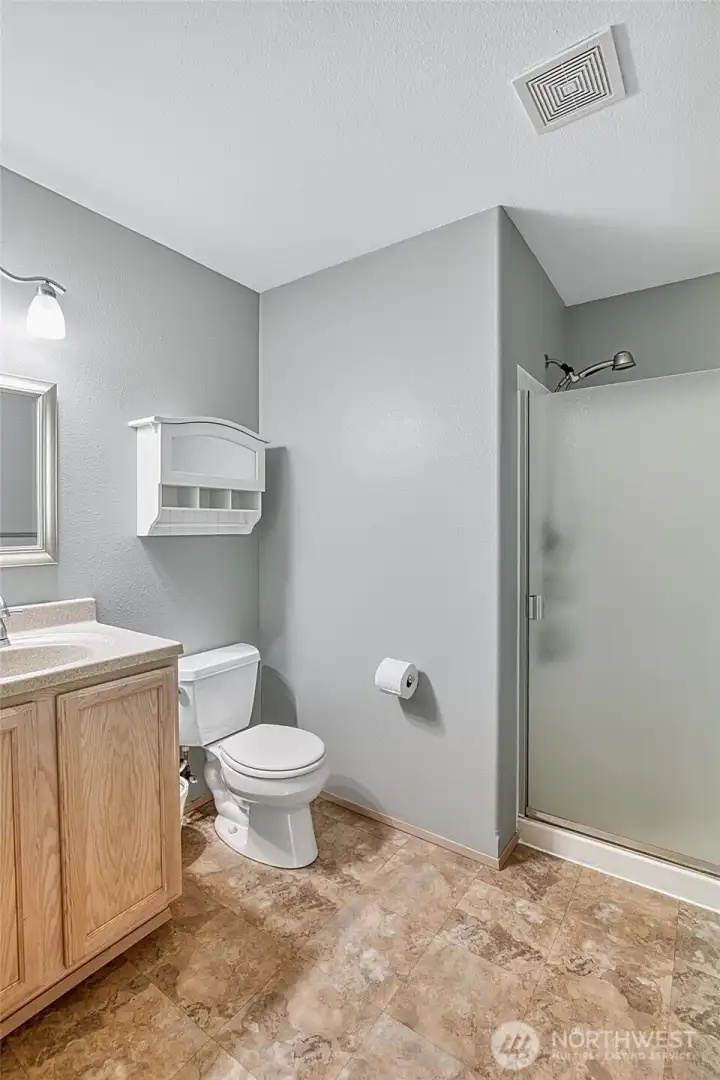 Guest Bathroom with Step In Shower Guest Bathroom with Step In Shower