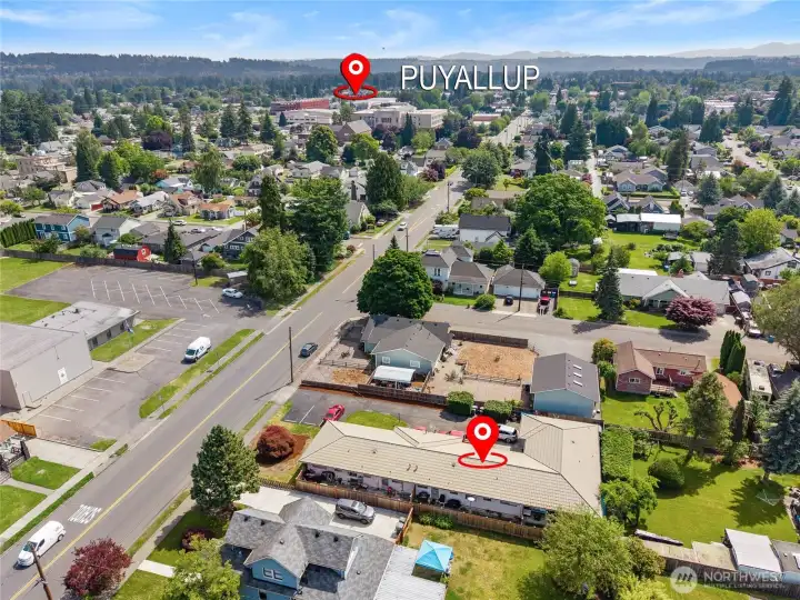 Great proximity to downtown Puyallup