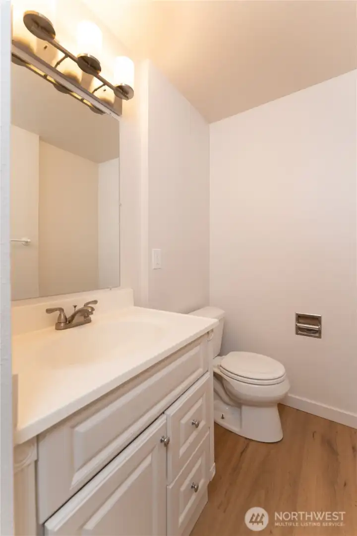 Guest hallway bathroom