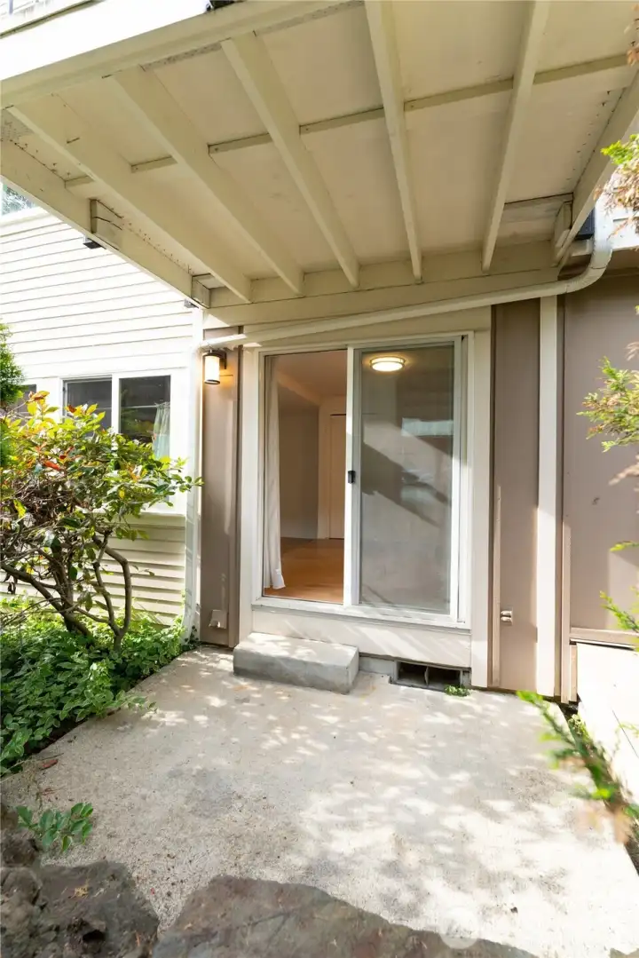 Front entrance