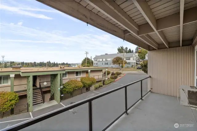 View toward Warren Avenue Bridge from deck