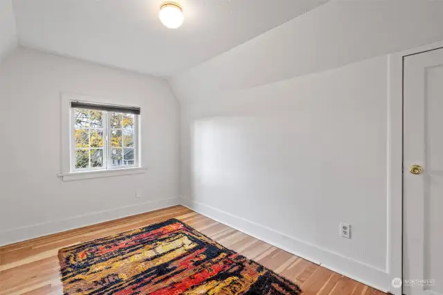 Bonus room has been used as an office and a bedroom. Super versatile  space with so much charm!