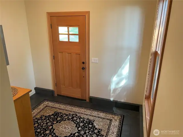 Lovely tile entry