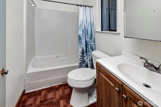 updated bathroom