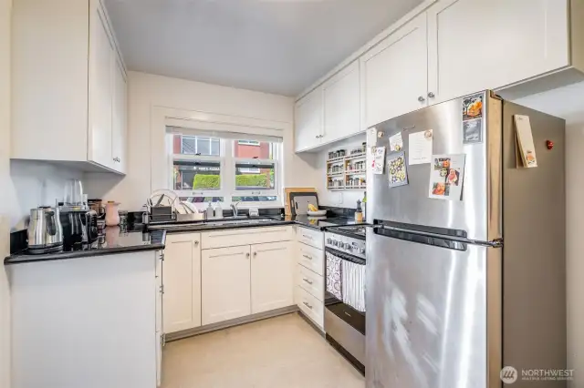 Unit 101 kitchen