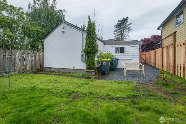 Another view of home & yard