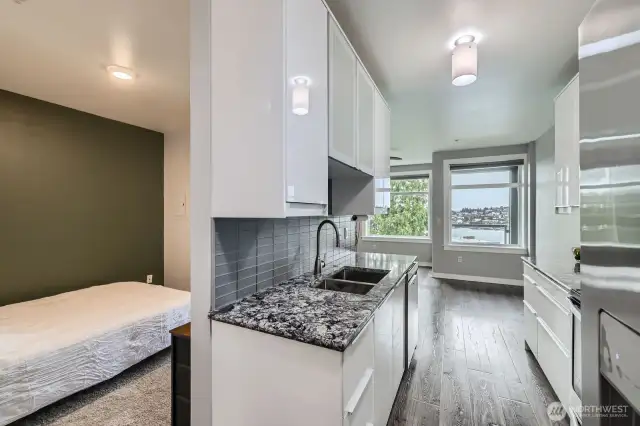 Kitchen from front entry