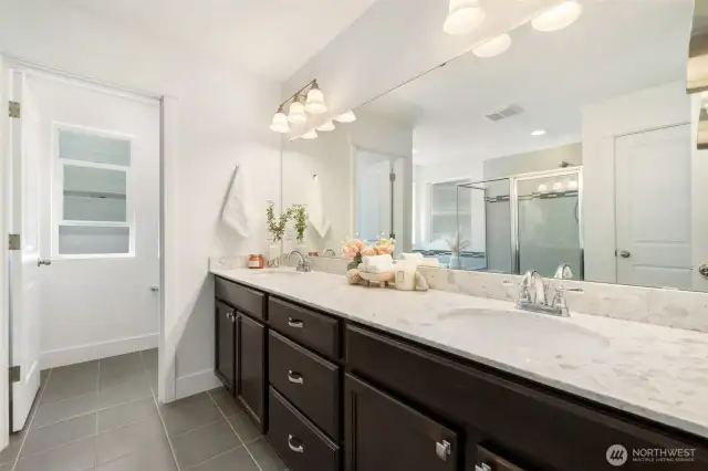 Primary bathroom suite