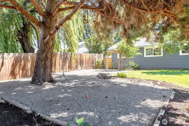 Rear yard