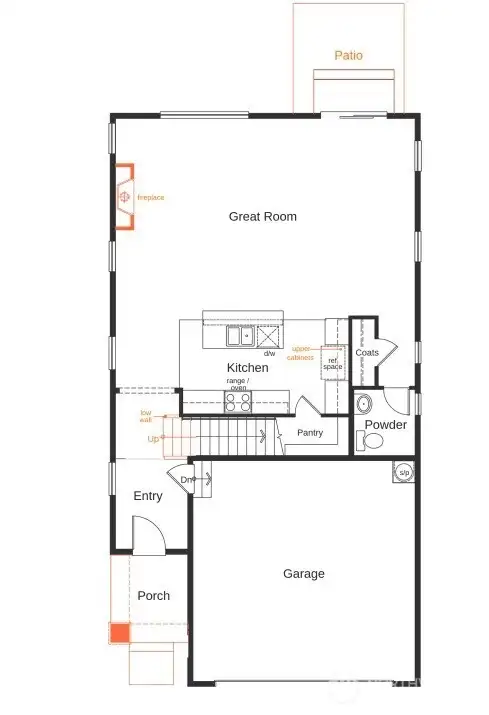 Floor plan floor 1 main level