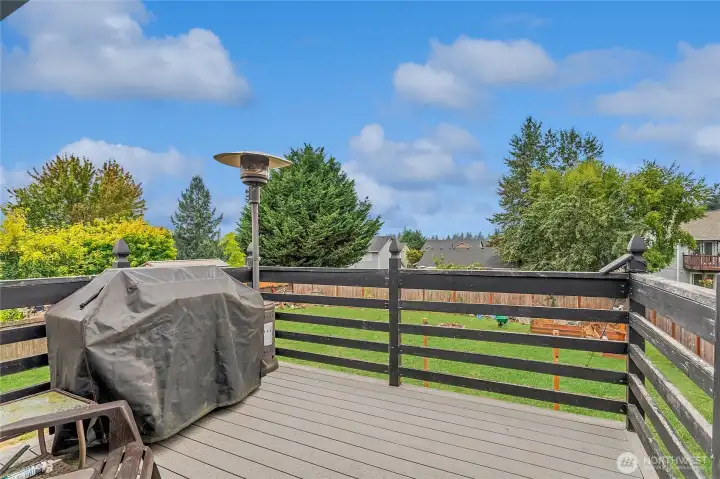 To showcase the potential for a lush lawn.