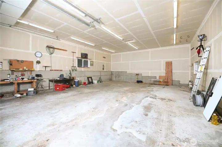 Detached garage shop.