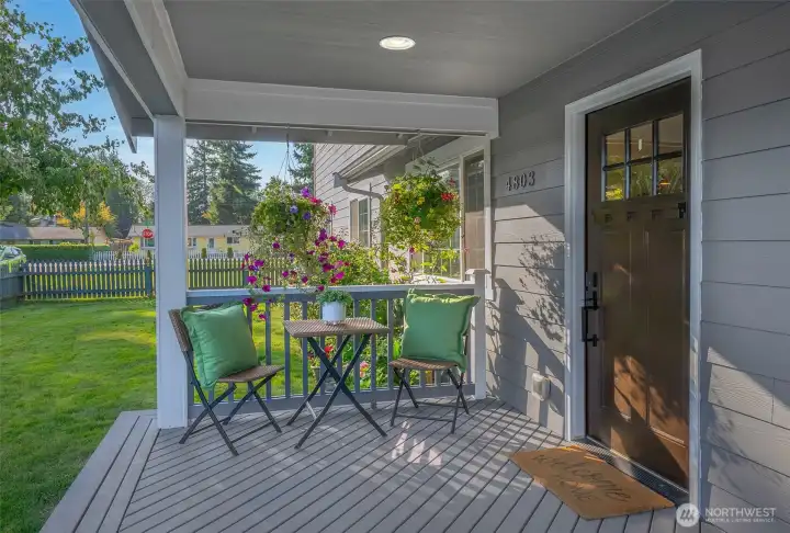 Covered Front Porch