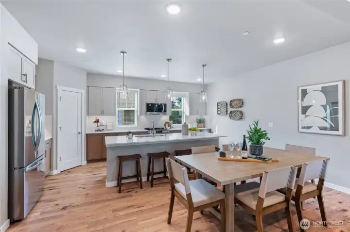 Photos are of model home in the community.