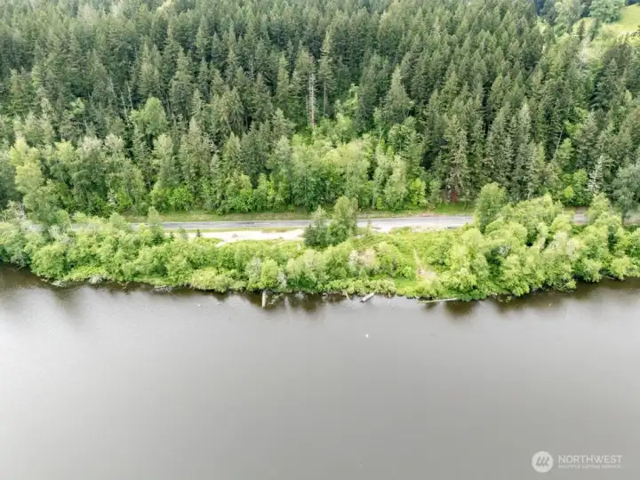 1575 square feet of water front.
