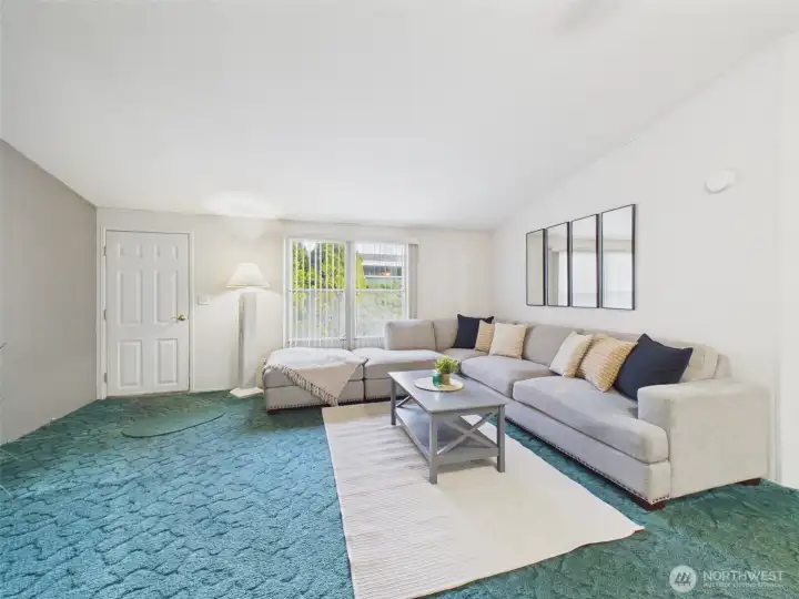 Massive open concept living area