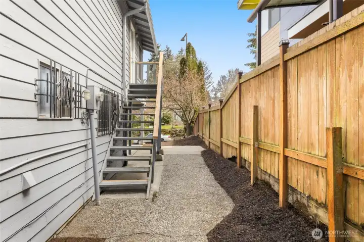 South side of home looking west.