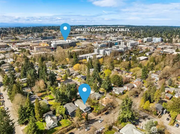 Just a 12 minutes walk from home, Kraken Community Iceplex offers a dynamic mix of recreation and entertainment—from public skating and hockey leagues to free Seattle Kraken practice viewing. Whether you're hitting the ice, joining a class, or simply soaking in the lively atmosphere, it’s a year-round destination that brings energy and community right to your neighborhood.