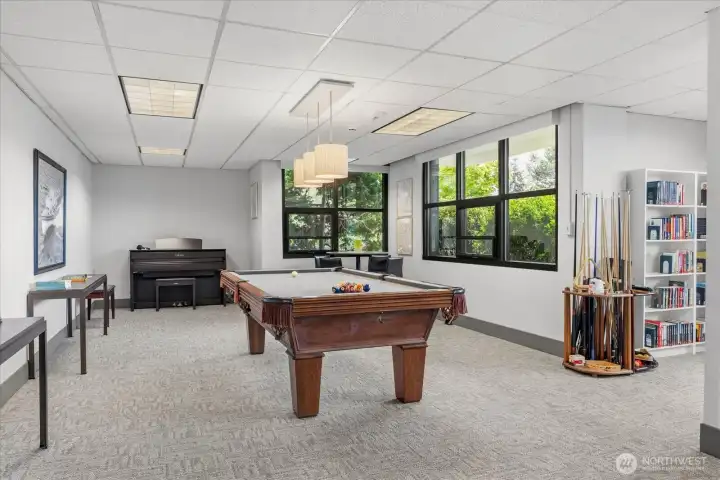 Dedicated space for recreation and entertainment  Perfect for casual fun, socializing, or hosting guests.