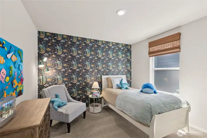 4 bedrooms plus an upstairs loft - plenty of room for everyone. Pictures are for representation only colors and options will vary.