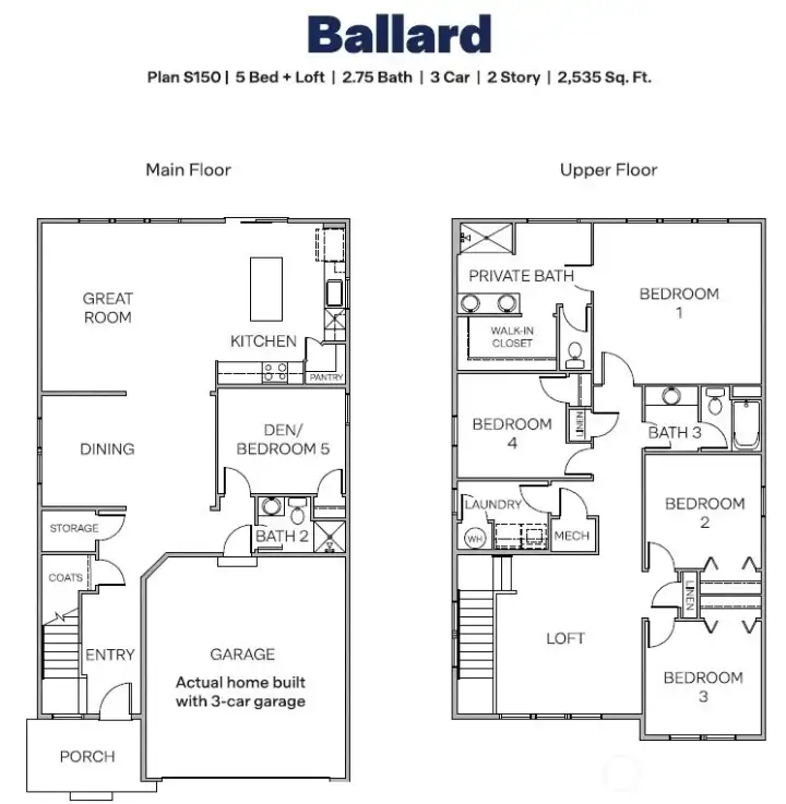 Ballard Marketing Floor Plan