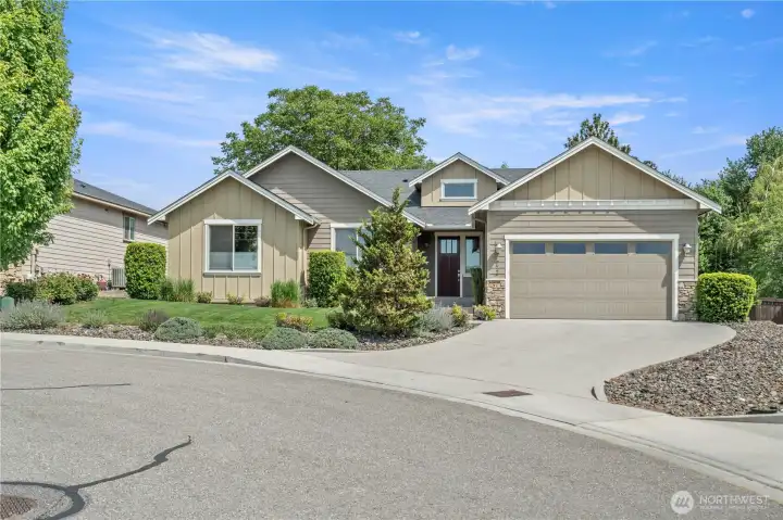 Front with Pretty Curb Appeal