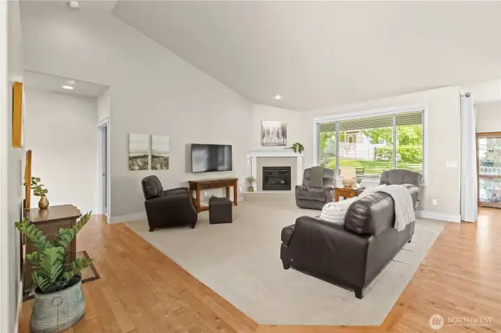 Living Room w/Vault