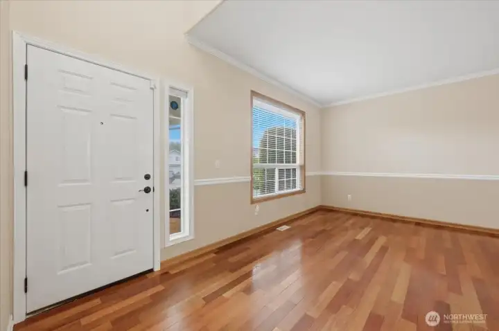 Formal living entry