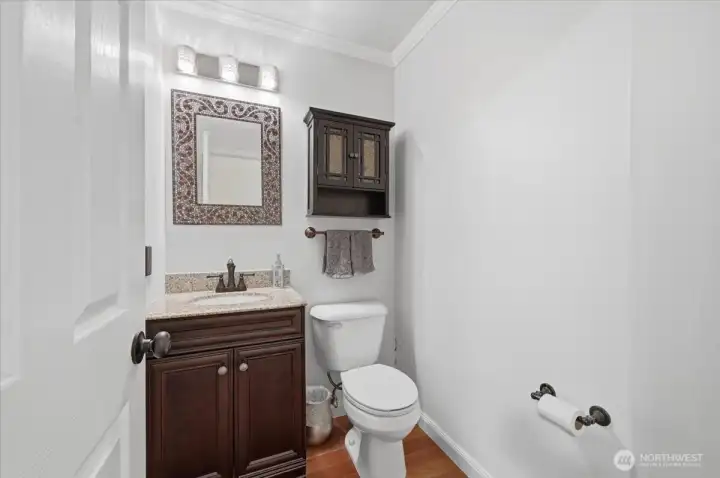 Updated Downstairs Powder room