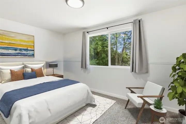 First Primary Bedroom on Upper Level