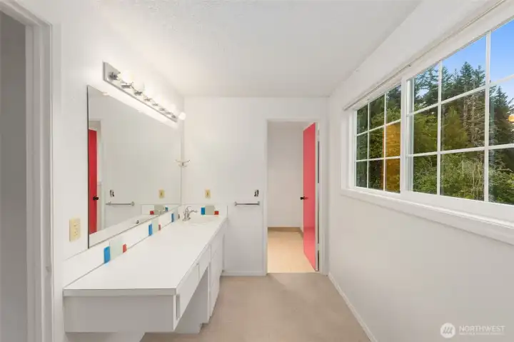 Primary ensuite bath.