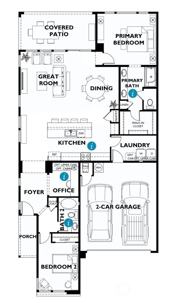 ***Floor plans may vary from actual home