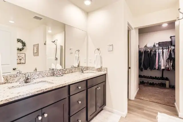 Owners Suite Bath & Walk-in Closet