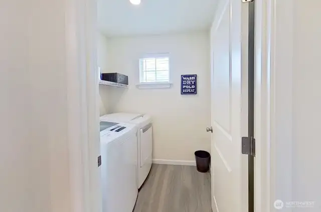 Laundry Upstairs