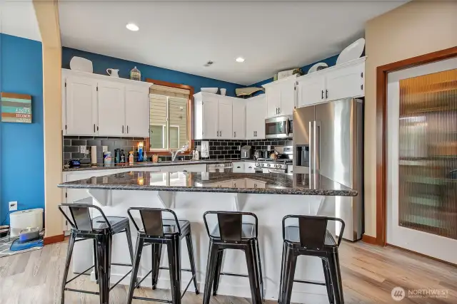 Kitchen With Walk-in Pantry
